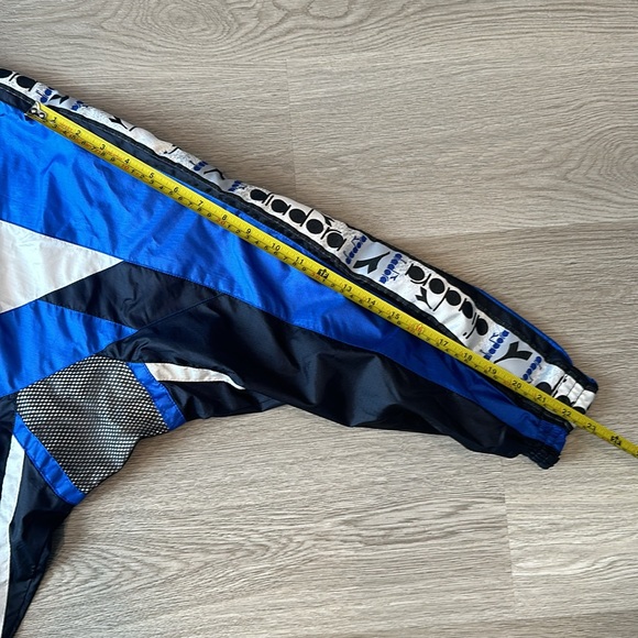 Vintage Matching Diadora Zip Track Jacket Windbreakers - Picture 6 of 14